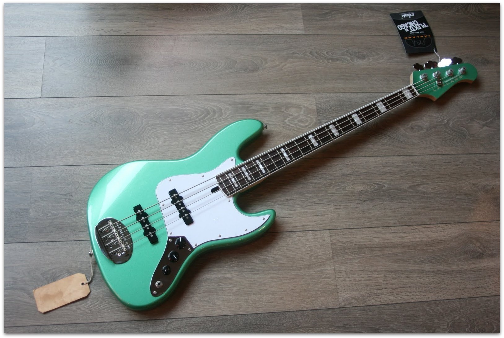 ベース LAKLAND USA 44-60 Teal Green 44-60 Custom Teal Green - Estudio 54