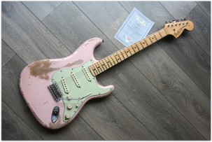 Fender 1969 Strat Relic Dennis Galuska,Shell Pink