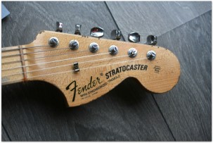 Fender 1969 Strat Relic Dennis Galuska,Shell Pink