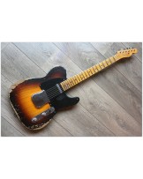 1951 Heavy Relic Tele Maple in Faded two-Color Sunburst
