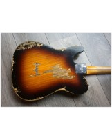 1951 Heavy Relic Tele Maple in Faded two-Color Sunburst