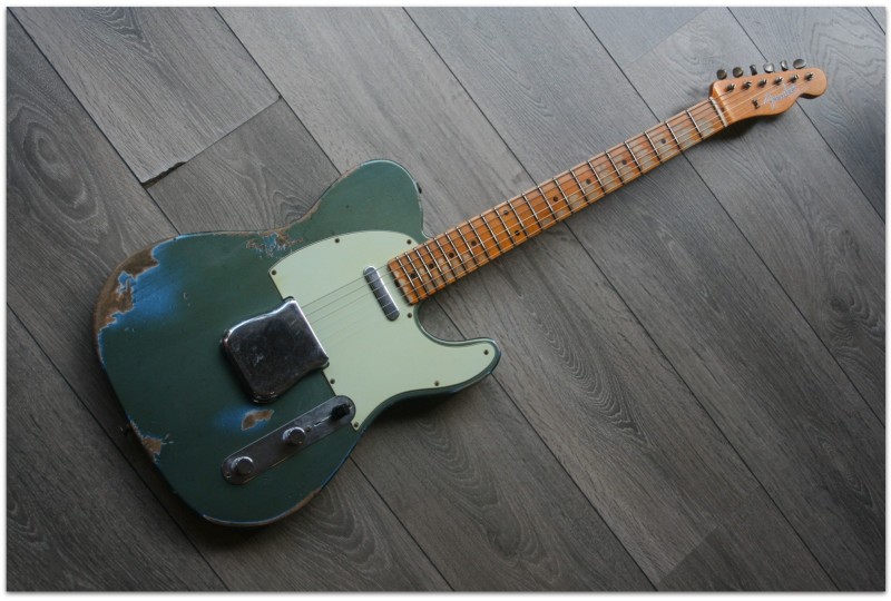 ´59 Tele Heavy Relic Olive Drap