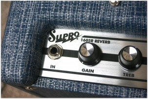 SUPRO 1605R Reverb 5 watios 1 x 8