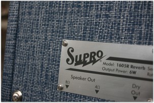 SUPRO 1605R Reverb 5 watios 1 x 8