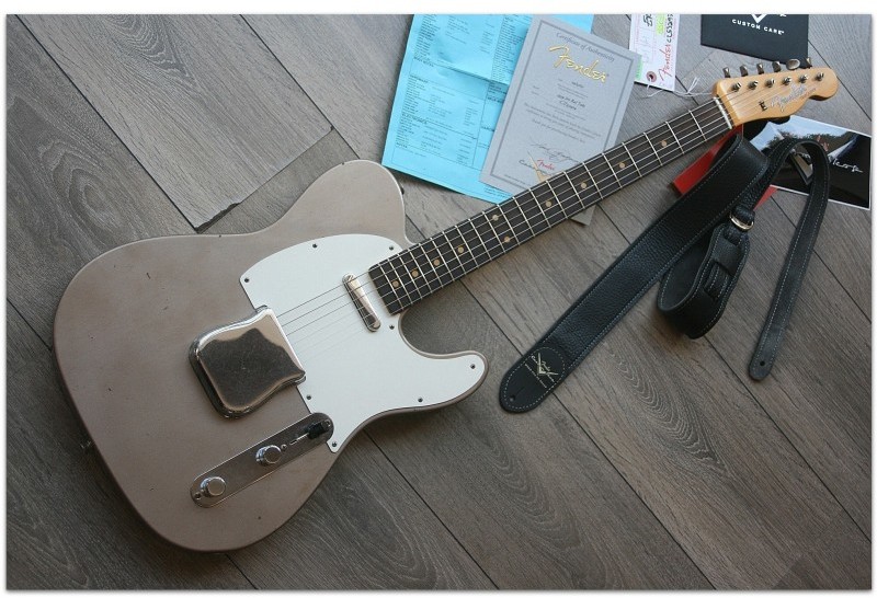 FENDER 1959 Telecaster Journey Relic Aged Sherwood Green