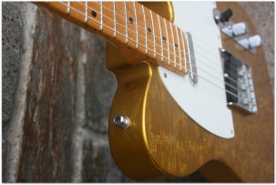 FENDER Postmodern Telecaster 1987 - 2017 Frost Gold