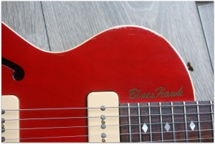 GIBSON Blueshawk Red 1998 Original