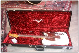 FENDER 1961 Relic Telecaster ,Aged Olympic White,Rosewood Fingerboard