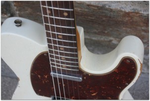 FENDER 1961 Relic Telecaster ,Aged Olympic White,Rosewood Fingerboard