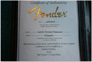 FENDER 52 Journeyman Twisted Telecaster Aged