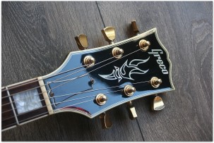 GRECO EGC 90 Les Paul Custom Type Made In Japan of 1990, Black