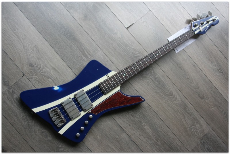 SANDBERG Forty Eight 4-strings Sogaged Hard Core Aged Midnight Blue