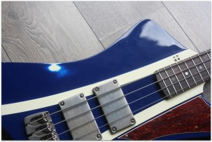 SANDBERG Forty Eight 4-strings Sogaged Hard Core Aged Midnight Blue