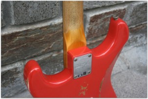 FENDER 1960 Relic Strat Aged Fiesta Red,Rosewood