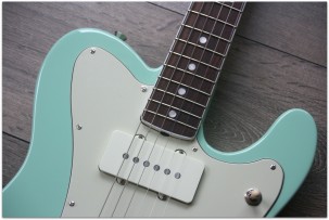 FENDER Limited Edition Parallel Universe Jazz Tele Surf Green Rosewood