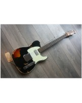 FENDER 2018 Limited Heavy Relic Reverse Custom HS Tele Aged Black Over 3 Color Sunburst