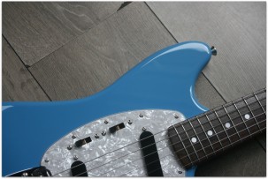 FENDER Traditional Mustang 70 Matching Head in California Blue, Made In Japan