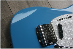 FENDER Traditional Mustang 70 Matching Head in California Blue, Made In Japan