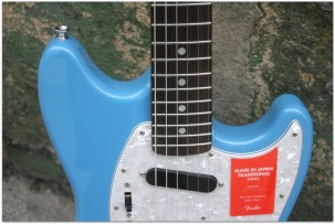 FENDER Traditional Mustang 70 Matching Head in California Blue, Made In Japan