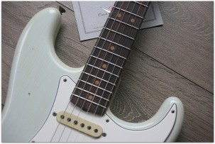 FENDER 1964 Stratocaster Journeyman Relic,Rosewood Fingerboard, Super Faded Sonic Blue
