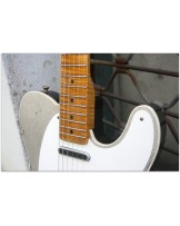 FENDER Limited Double Esquire Special Journeyman Relic Aged Silver Sparkle