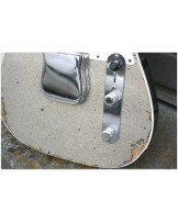 FENDER Limited Double Esquire Special Journeyman Relic Aged Silver Sparkle