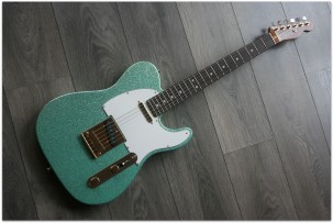 FENDER Super Custom Deluxe Telecaster NAMM '18 Limited Edition Seafoam Green Sparkle