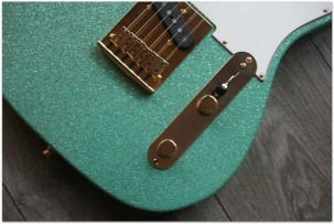 FENDER Super Custom Deluxe Telecaster NAMM '18 Limited Edition Seafoam Green Sparkle