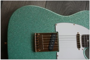 FENDER Super Custom Deluxe Telecaster NAMM '18 Limited Edition Seafoam Green Sparkle