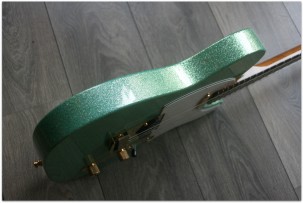 FENDER Super Custom Deluxe Telecaster NAMM '18 Limited Edition Seafoam Green Sparkle