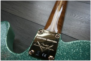 FENDER Super Custom Deluxe Telecaster NAMM '18 Limited Edition Seafoam Green Sparkle