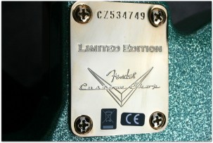 FENDER Super Custom Deluxe Telecaster NAMM '18 Limited Edition Seafoam Green Sparkle