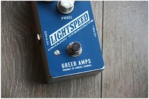 GREER AMPS "Lightspeed Organic Overdrive"