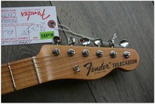 FENDER "Custom Shop Masterdesign '67 Tele Relic Designed by Dennis Galuszka"