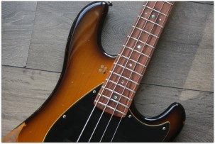 SANDBERG "Cal VS4 Tobacco Sunburst Hardcore Aged Reserve Maple"