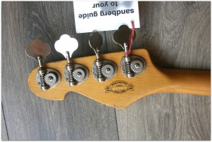 SANDBERG "Cal VS4 Tobacco Sunburst Hardcore Aged Reserve Maple"