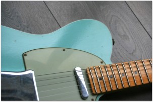 FENDER "Custom Shop Postmodern Telecaster Heavy Relic Surf Green/Black"
