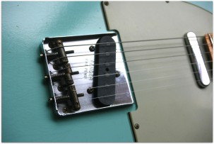 FENDER "Custom Shop Postmodern Telecaster Heavy Relic Surf Green/Black"