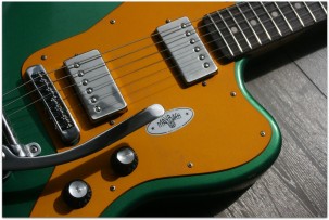 MAYBACH "Jazpole 63 Bigsby B5 Caddy Green Metallic Aged" DELUXE HARDCASE
