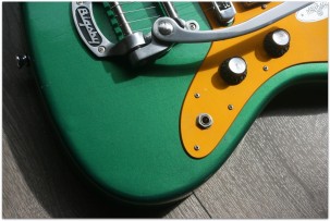 MAYBACH "Jazpole 63 Bigsby B5 Caddy Green Metallic Aged" DELUXE HARDCASE