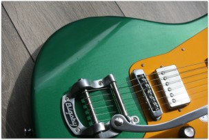 MAYBACH "Jazpole 63 Bigsby B5 Caddy Green Metallic Aged" DELUXE HARDCASE