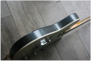 FENDER "Custom Shop Postmodern Telecaster 2019 Journeyman Relic Aged Olympic White and Charcoal Frost Metallic"