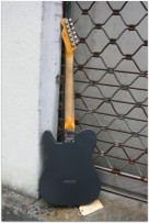 FENDER "Custom Shop Postmodern Telecaster 2019 Journeyman Relic Aged Olympic White and Charcoal Frost Metallic"