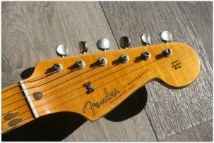 FENDER "Custom Shop 57 Strat Heavy Relic Overspray Black Over Paisley" LIMITED