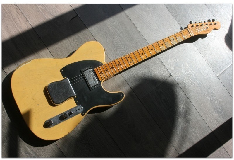 FENDER "Custom Shop ’51 Relic Telecaster, Aged Nocaster Blonde"