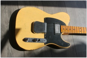 FENDER "Custom Shop ’51 Relic Telecaster, Aged Nocaster Blonde"