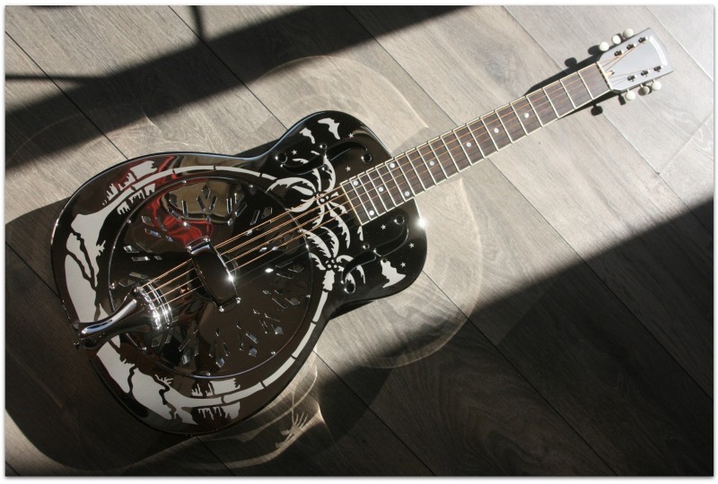 NATIONAL "Stylo 0 14 Fret Chrome"