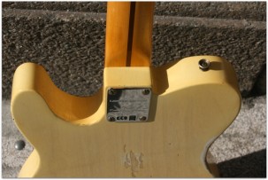FENDER "Limited 30 Anniversary Custom Shop Telecaster 51 Nocaster Relic"