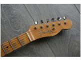 FENDER "Limited Roasted Pine Double Esquire,Relic, Maple Aged Black"