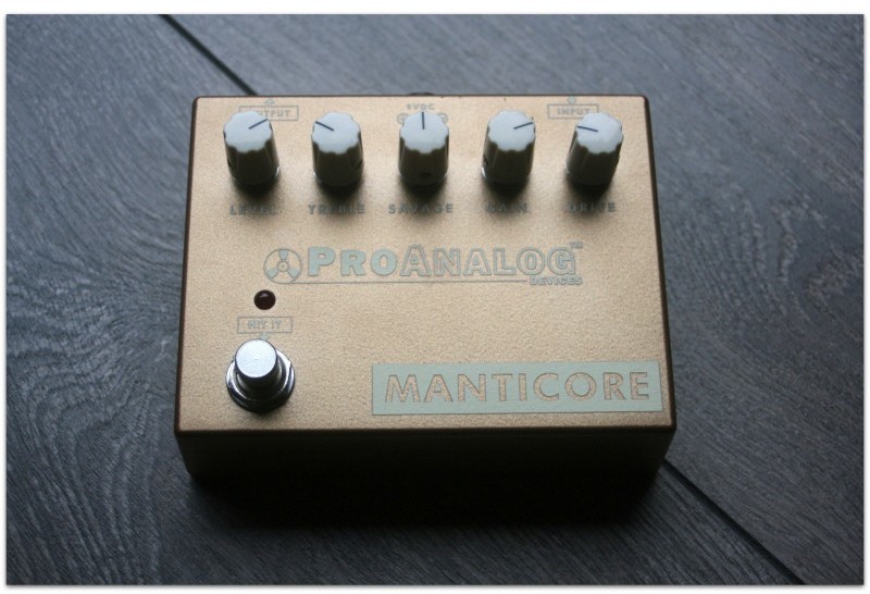 ProAnalog Devices "Manticore Version 2 Overdrive Gold"